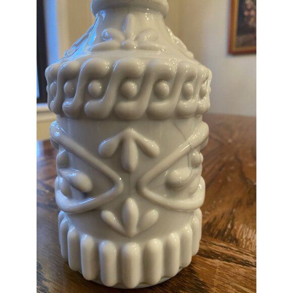 Vintage Jim Beam Ceramic Decanter Bonded Beam 100 Proof 4/5 Quart - Picture 11 of 12